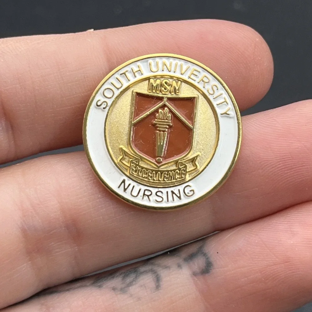 South University Nursing Lapel Hat Pin